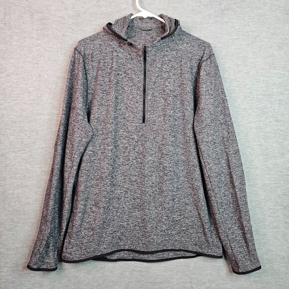 Lululemon 4-Way Stretch Long Sleeve Surge Warm 1/2 Zip Hoodie Men's Size L - Picture 1 of 7
